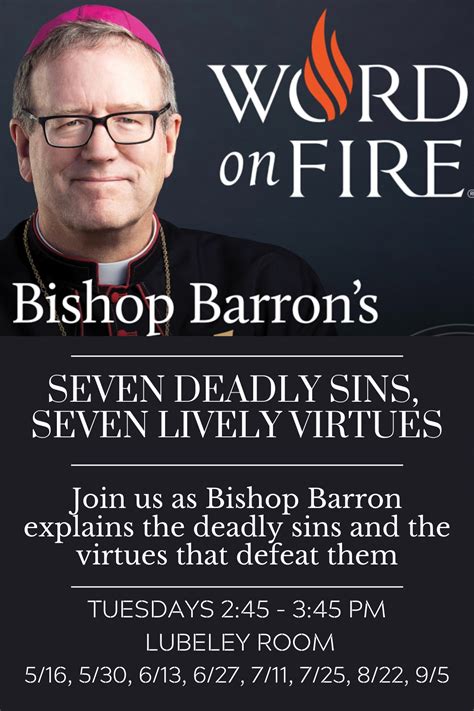 bishop robert barron youtube 7 deadly sins