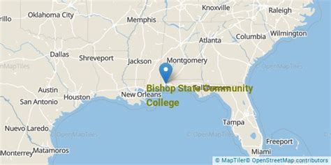 bishop state community college map