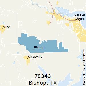 bishop zip code tx