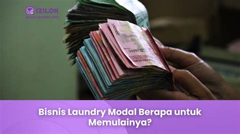 bisnis laundry modal berapa