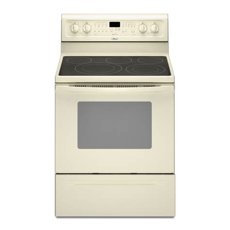 Bisque Electric Smooth Top Range