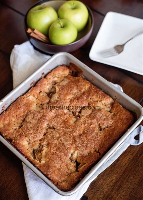 Impossibly Easy French Apple Dessert Squares Just A Pinch Recipes