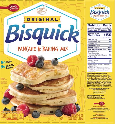 Bisquick Pancakes Carbs