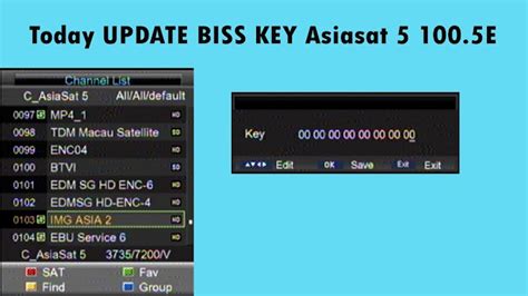 Daily Biss Key Update For PSL2020 Paksat 38E & Asiasat 5 Sat Guru