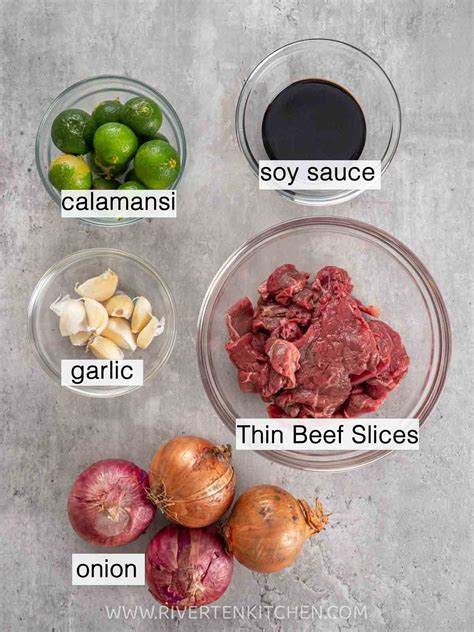 bistek tagalog ingredients