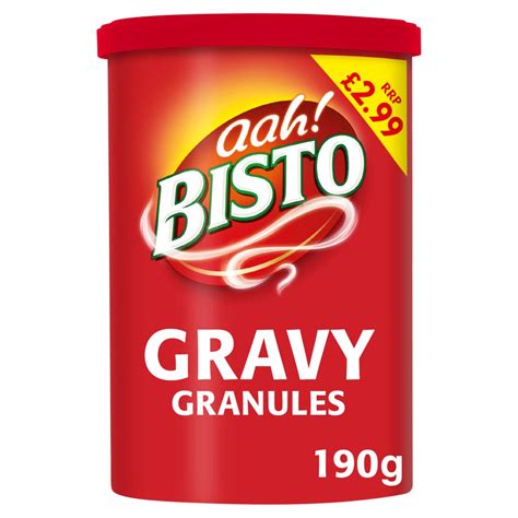 bisto gravy granules 190g