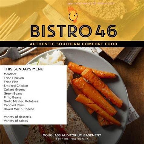 bistro 46 menu