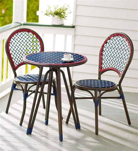 bistro tables and chairs
