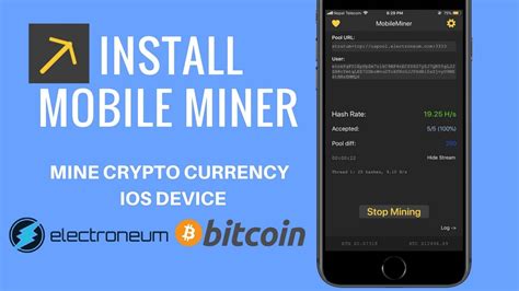 bitcoin miner for iphone