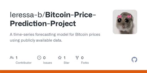 Bitcoin Price Prediction Project Github