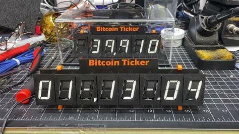 bitcoin price ticker display