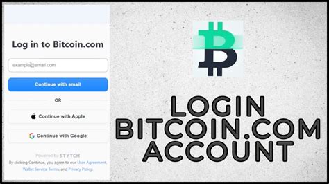 bitcoin wallet account login