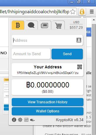 bitcoin wallet extension
