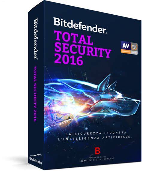 Bitdefender Total Security 2017 10 PC 2 year Antivirus (Activation Key