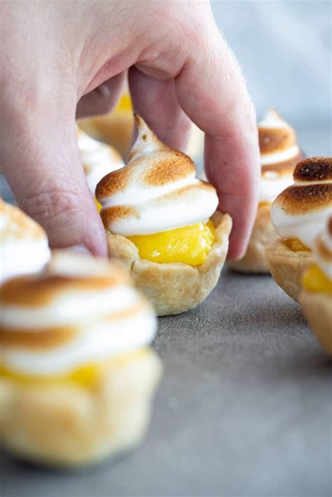 Bite Size Lemon Meringue Pie