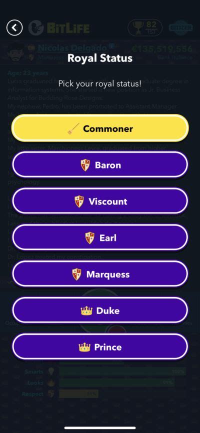 bitlife royal countries