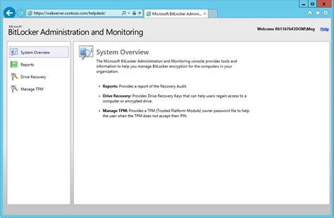 Bitlocker Administration And Monitoring