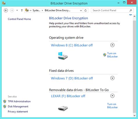 Bitlocker Encryption Method