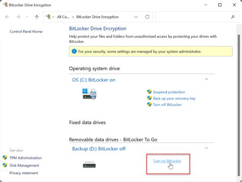 Bitlocker To Go Windows 11