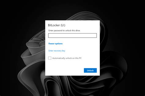 Bitlocker Unlock