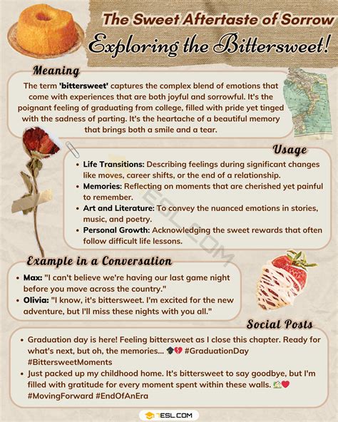 Bittersweet Behavior Meaning