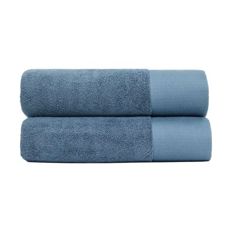 Blå Handdukar