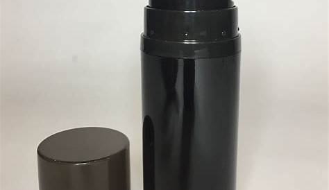 Black Airless Pump Bottles Pin On Cosmetic Packaging