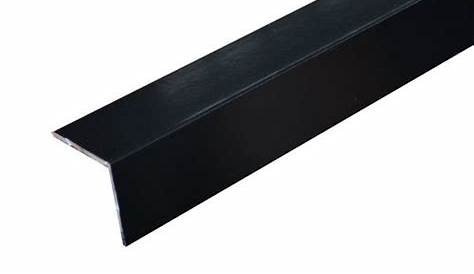 L Angle Aluminum Trim 12.5mm x 3metre (Linished Black