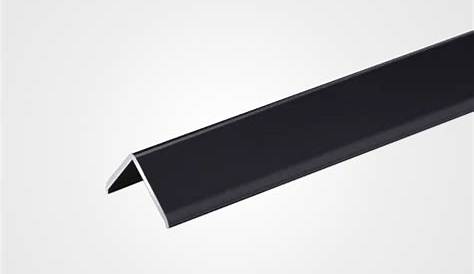 Black Aluminium Angle Trim L Aluminum 8mm X 3metre (Matt ) Tile