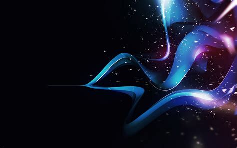 Black And Blue Abstract Wallpaper: Enhance Your Device's Look
