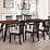 Black and Brown Dining Room Table Saber in 2020 Brown dining room