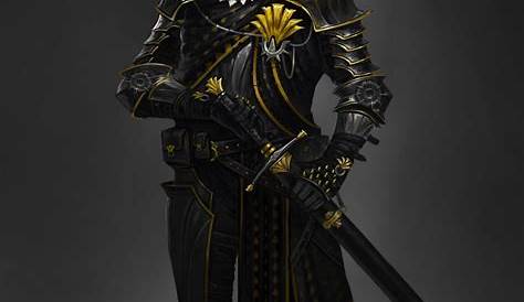 ArtStation - Golden armor, Antti Hakosaari Fantasy Character Design