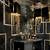 black and gold bathroom decor ideas