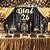 black and gold birthday party decoration ideas