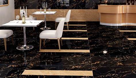 Black with Golden veins Stone Hub India Black Gold Marble, Thickness