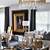black and gold room decorations