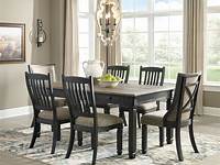 Tyler Creek Black and Gray Rectangular Dining Room Set from Ashley