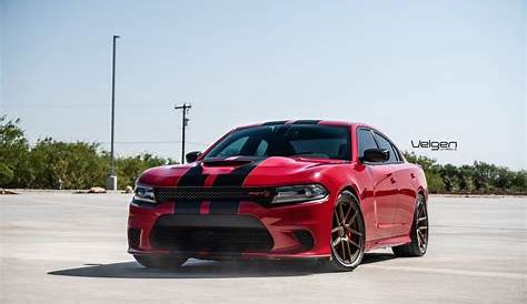 Black And Red Dodge Charger