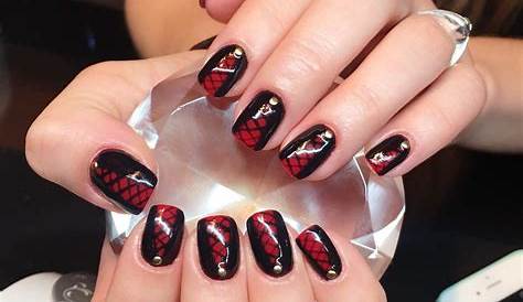 Black And Red Nail Art Ideas 35 Extraordinary Trends For This Year