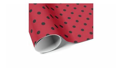 Red and Black Christmas Wrapping Paper | Zazzle