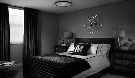 Black And Silver Bedroom Decor