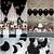 black and white birthday party ideas