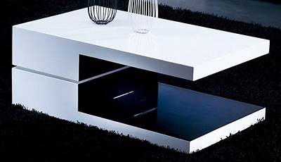 Black And White Coffee Tables