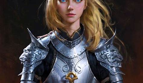 ArtStation - a female knight