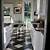 black and white flooring kitchen