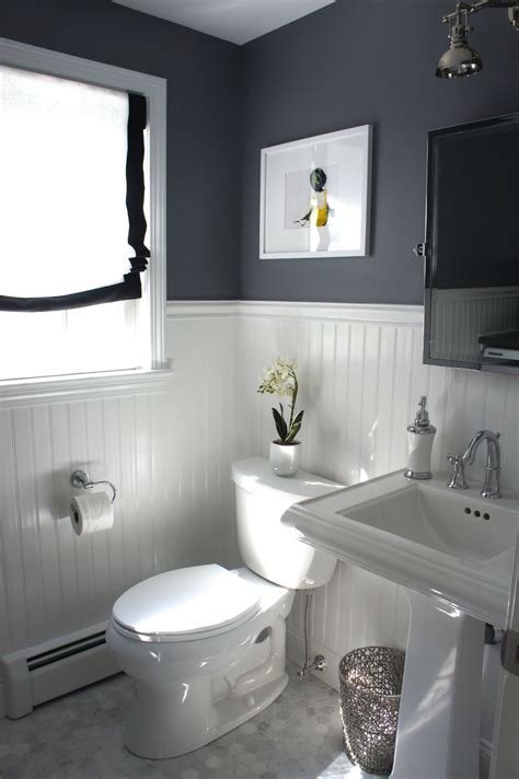 Get Creative With Black And White Half Bathroom Ideas