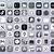 black and white iphone icons free