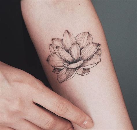Inspiring Black And White Lotus Tattoo Designs 2023