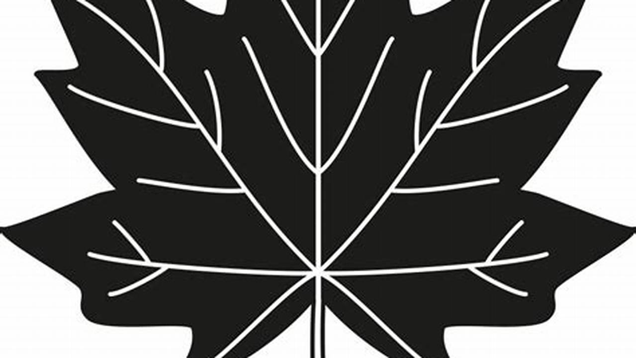 Unveil the Wonders of Black and White Maple Leaf Clip Art: Discoveries and Insights Await