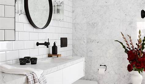 31 black and white marble bathroom tiles ideas and pictures 2022